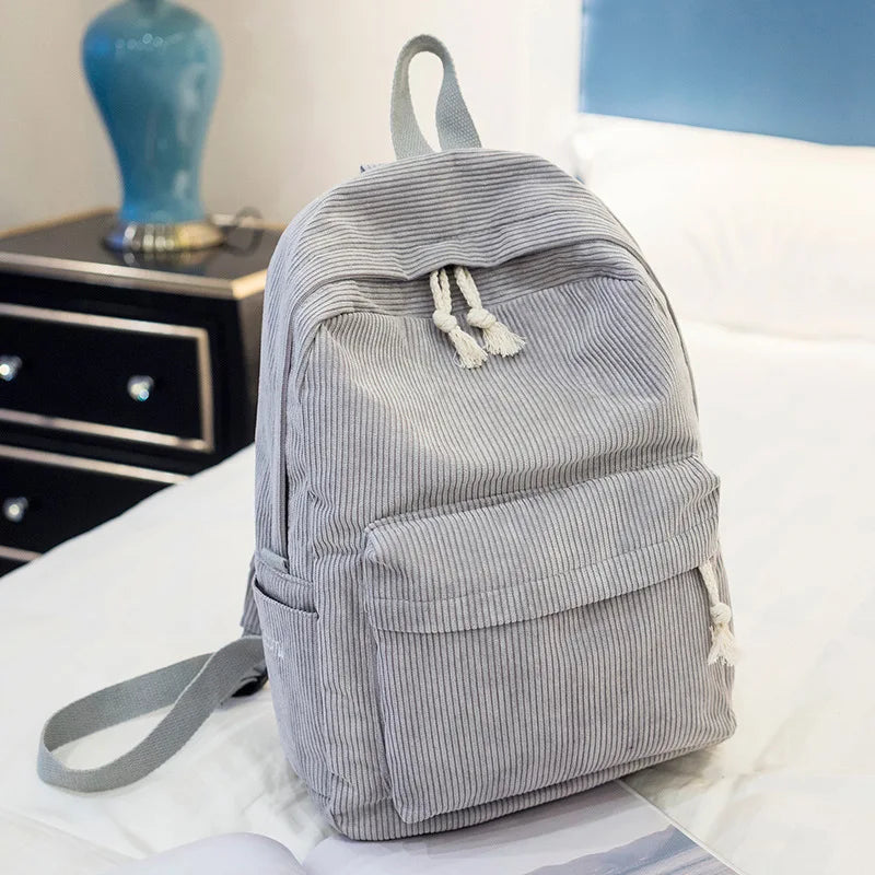 Personalisierter Kord Rucksack Mia