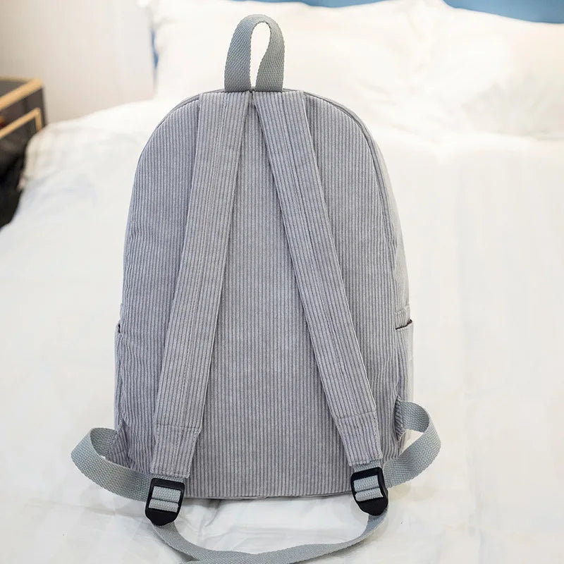 Personalisierter Kord Rucksack Mia