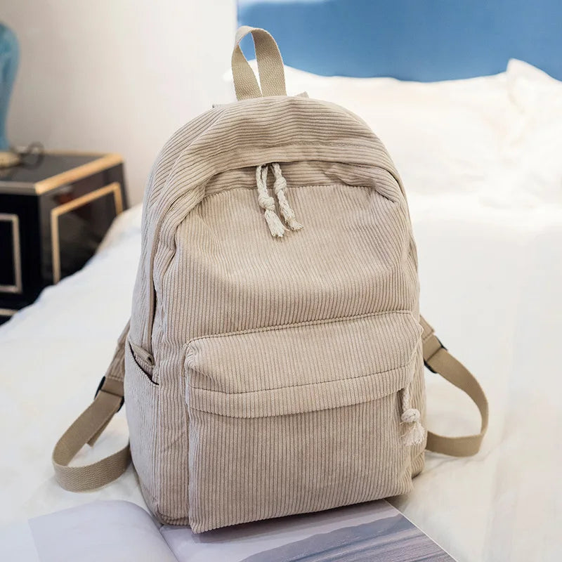 Personalisierter Kord Rucksack Mia