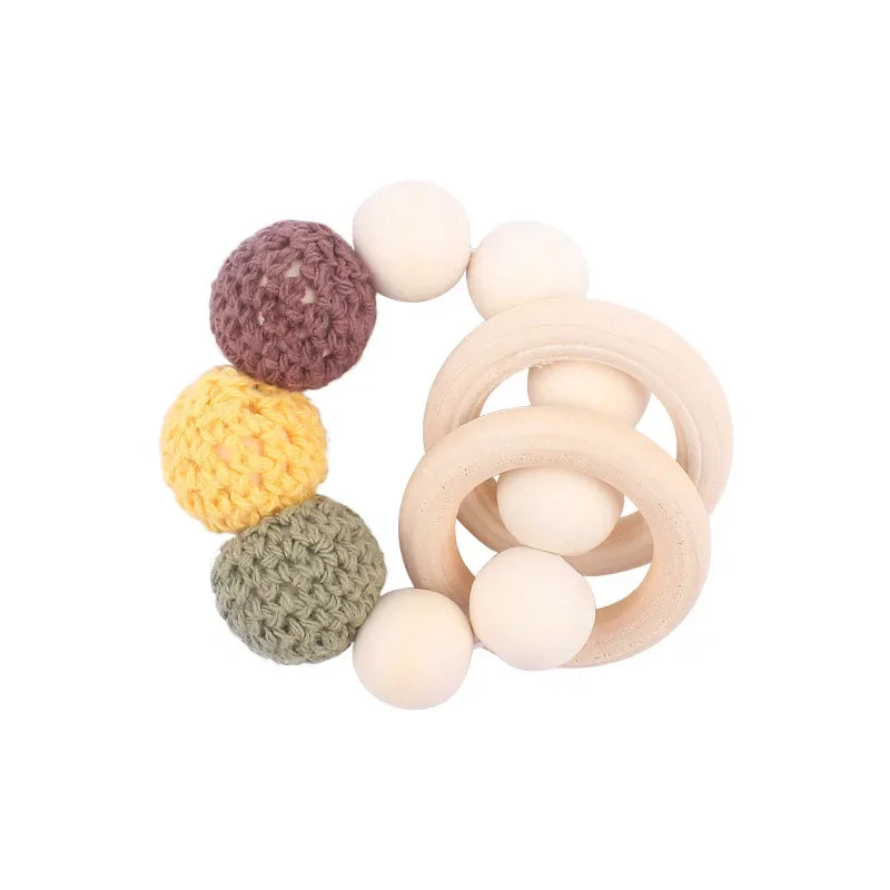 Beißring und Schnullerkette Klara