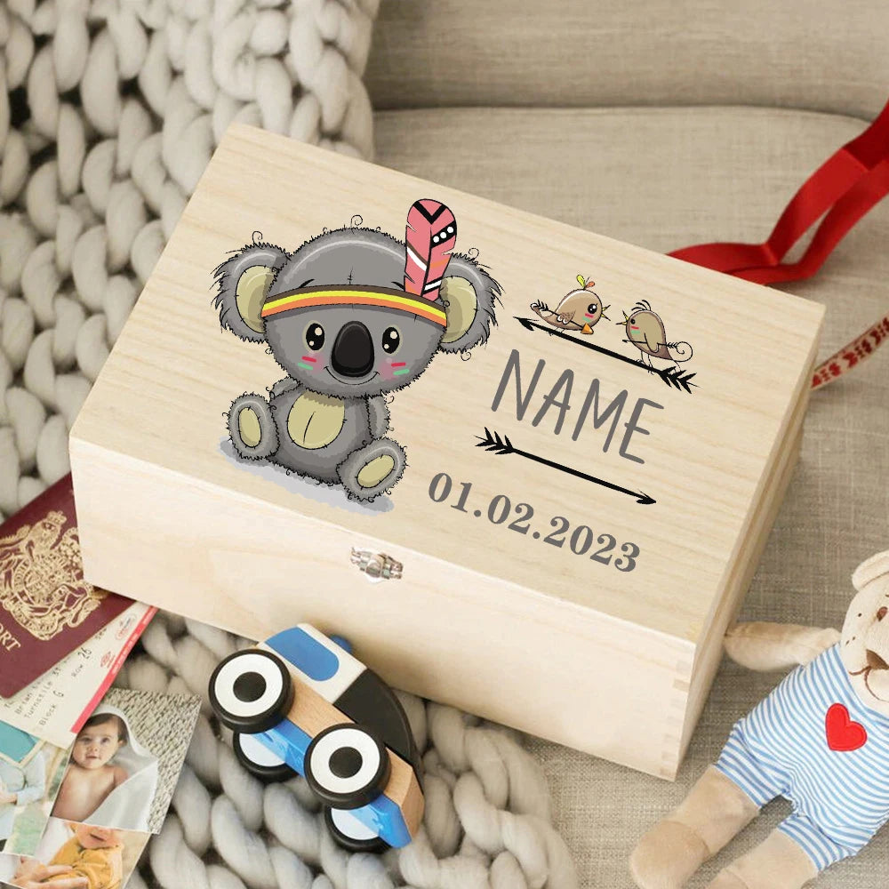 Personalisierte Erinnerungsbox Noah