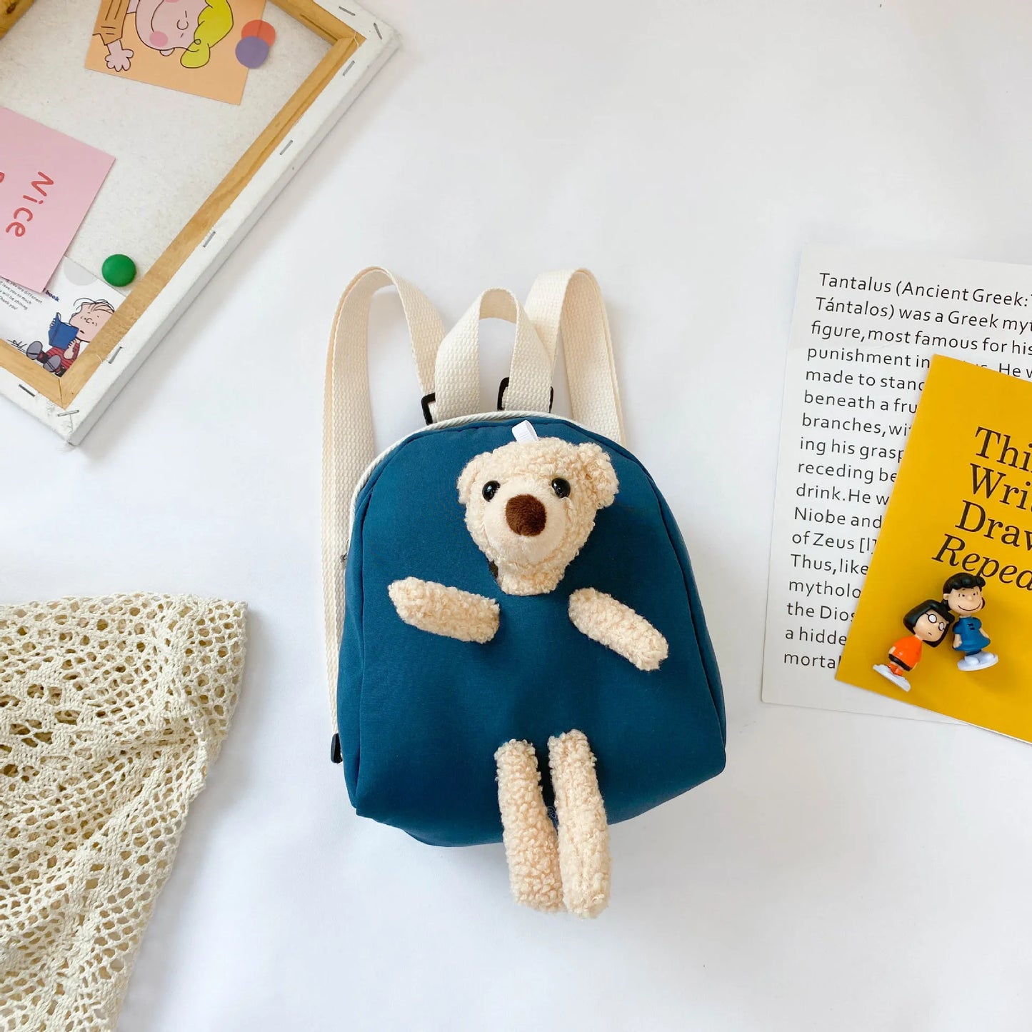 Personalisierter Bär Rucksack Paul