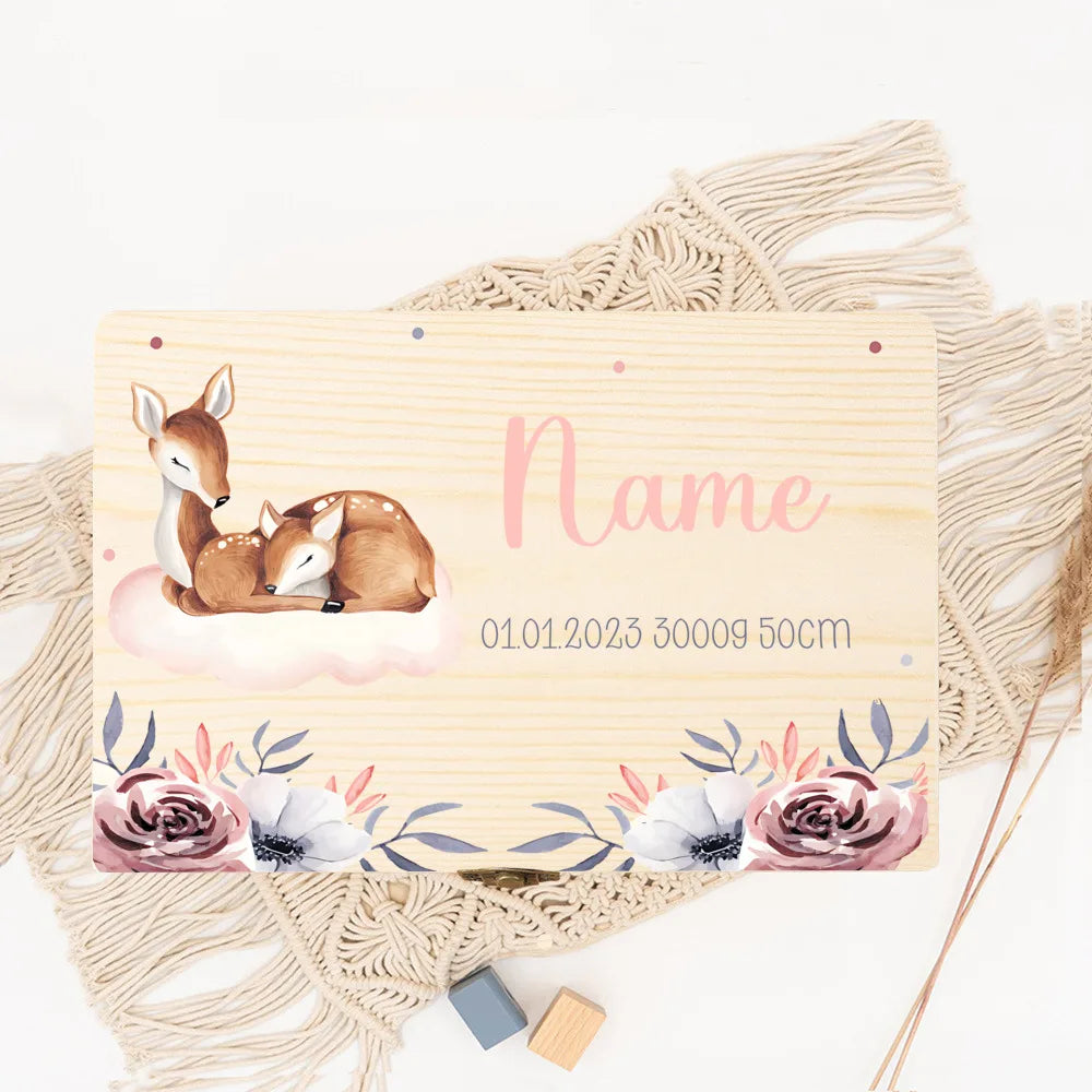 Personalisierte Erinnerungsbox Liam