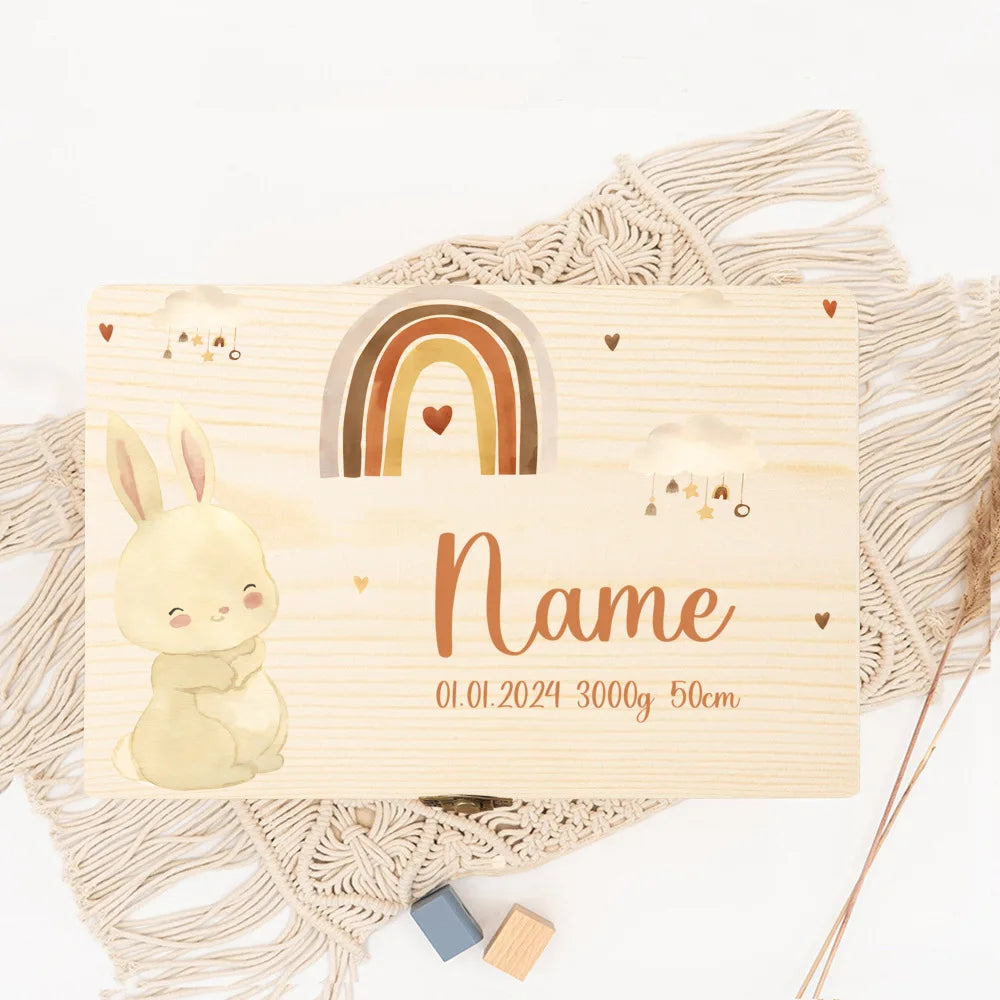 Personalisierte Erinnerungsbox Liam