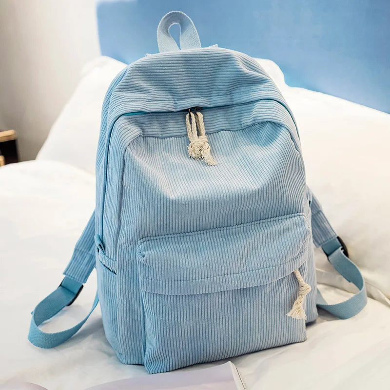 Personalisierter Kord Rucksack Mia