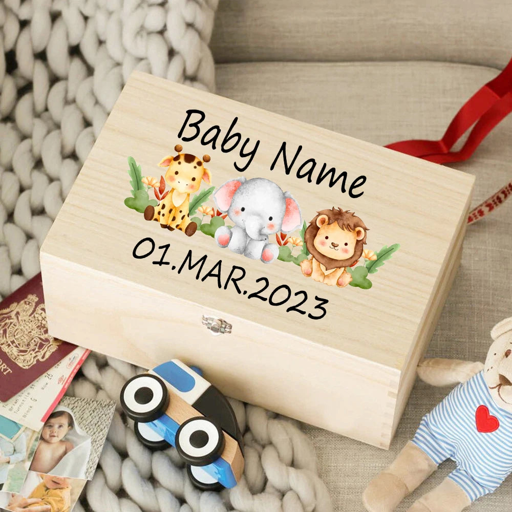 Personalisierte Erinnerungsbox Noah