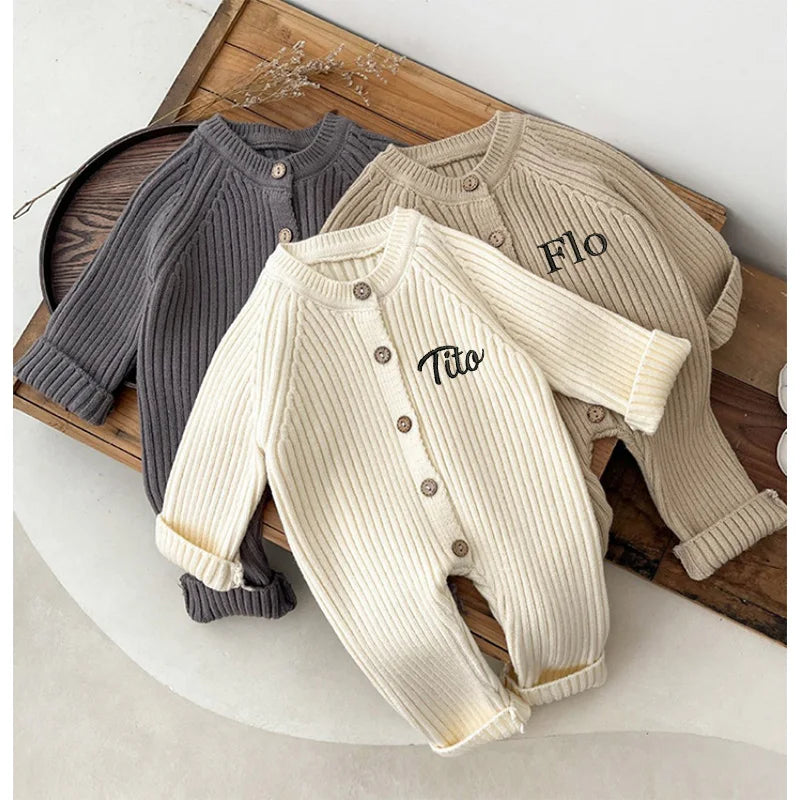 Personalisierter Strick Jumpsuit Aurora